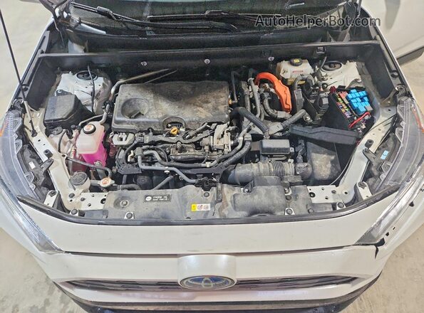 2T3E6RFV7MW023918 2021 TOYOTA RAV4 White Engine compartment view