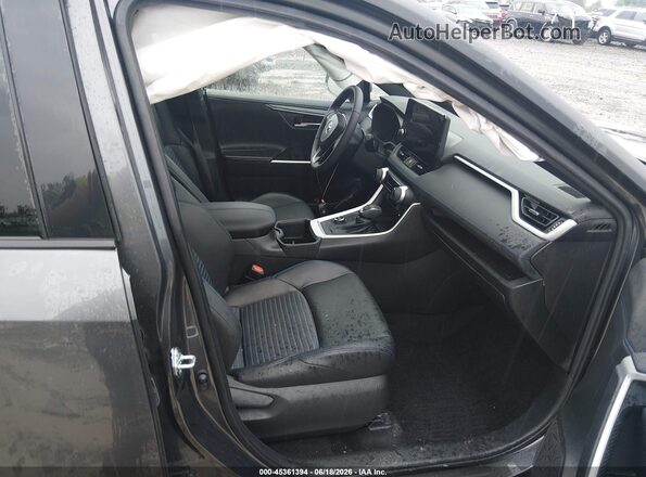 2T3E6RFV8RW055767 2024 TOYOTA RAV4 HYBRID Black Вид салону спереду