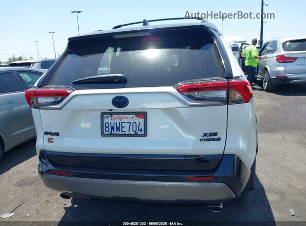 2T3E6RFV9MW025170 2021 TOYOTA RAV4 HYBRID White 