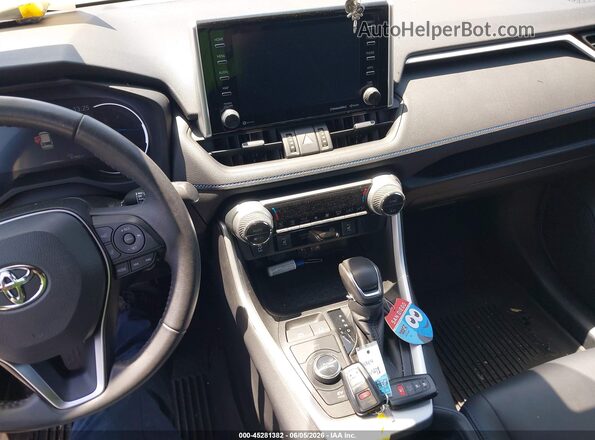 2T3E6RFV9MW025170 2021 TOYOTA RAV4 HYBRID White Dashboard view