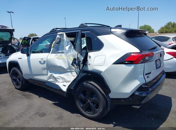 2T3E6RFV9MW025170 2021 TOYOTA RAV4 HYBRID White Front view