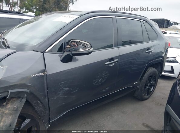 2T3EWRFV2LW069462 2020 TOYOTA RAV4 HYBRID Gray Widok wnętrza 360 stopni
