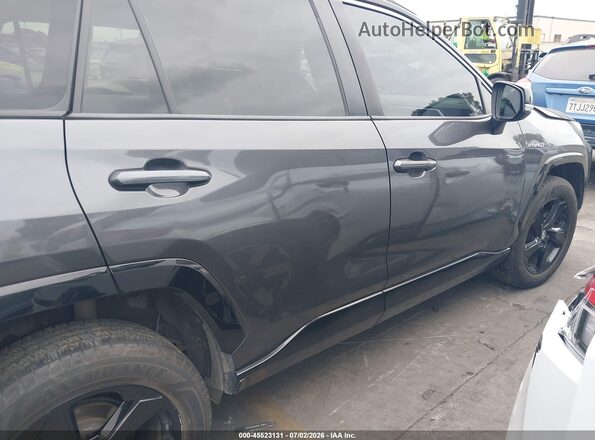 2T3EWRFV2LW069462 2020 TOYOTA RAV4 HYBRID Gray Widok wnętrza z tyłu