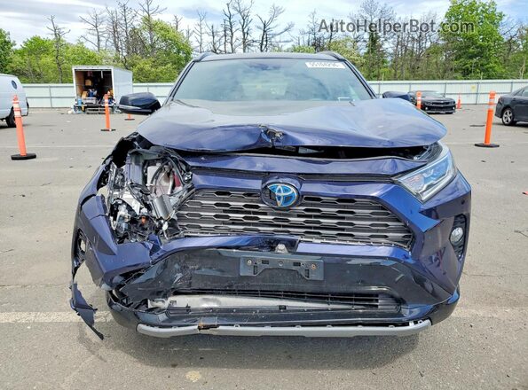 2T3EWRFV4KW035425 2019 TOYOTA RAV4 Blue 