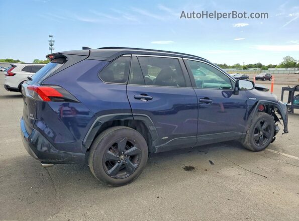 2T3EWRFV4KW035425 2019 TOYOTA RAV4 Blue 