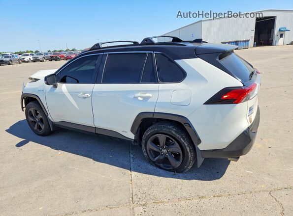 2T3EWRFV6LW055483 2020 TOYOTA RAV4 White Հետևի ձախ