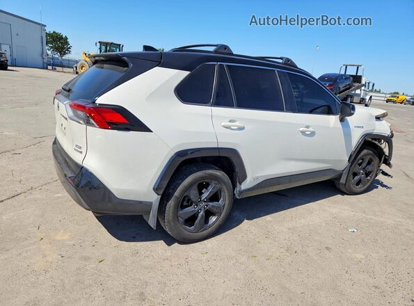 2T3EWRFV6LW055483 2020 TOYOTA RAV4 White Հետևի աջ