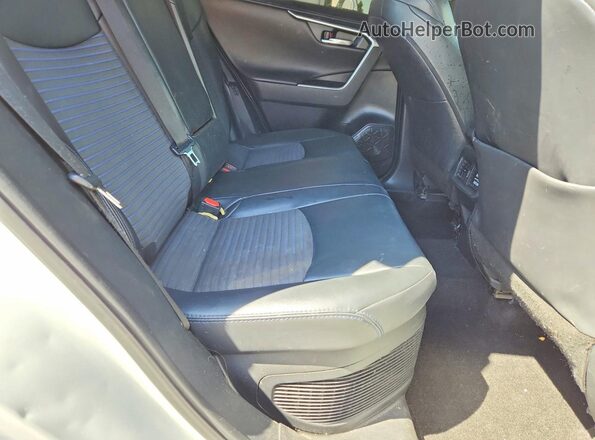 2T3EWRFV6LW055483 2020 TOYOTA RAV4 White Հետևի նստատեղերի տեսք