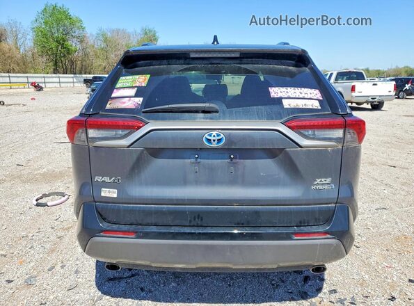 2T3EWRFVXKW015678 2019 TOYOTA RAV4 Gray Հետևի տեսք