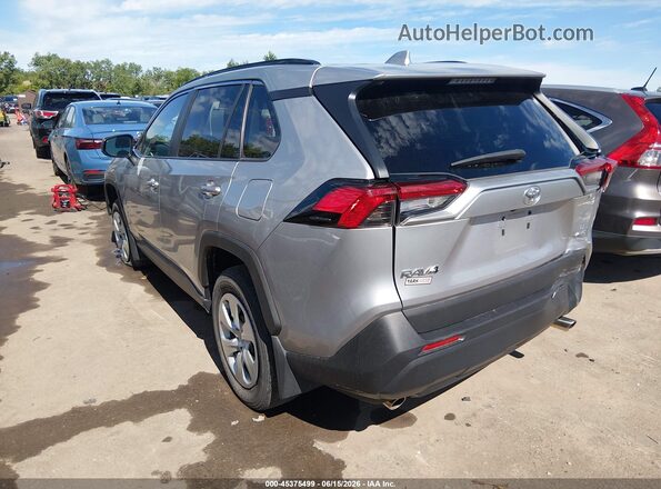 2T3F1RFV0KC026693 2019 TOYOTA RAV4 Silver Rear left