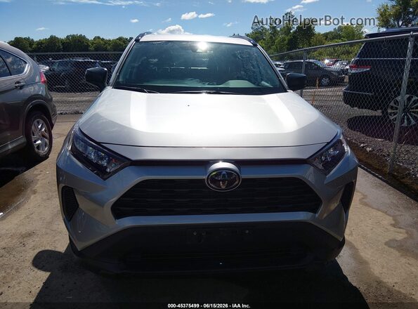 2T3F1RFV0KC026693 2019 TOYOTA RAV4 Silver Instrument cluster view