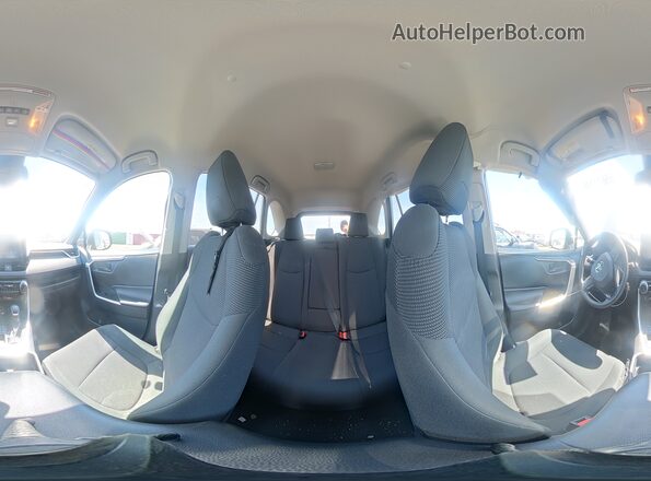 2T3F1RFV0KW044190 2019 TOYOTA RAV4 Silver Vista de la etiqueta del VIN