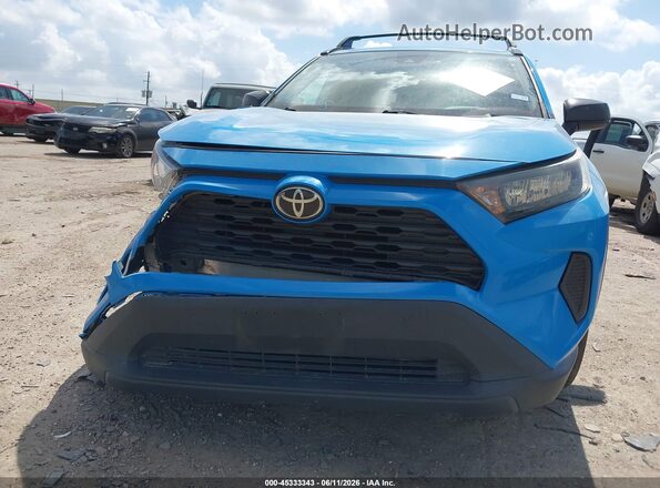 2T3F1RFV0LC136953 2020 TOYOTA RAV4 Blue Դիմացի տեսք