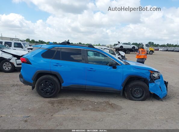 2T3F1RFV0LC136953 2020 TOYOTA RAV4 Blue Սալոնի հետևի տեսք