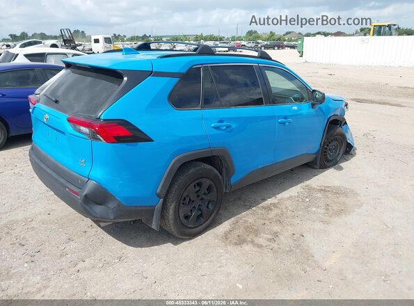 2T3F1RFV0LC136953 2020 TOYOTA RAV4 Blue Հետևի աջ