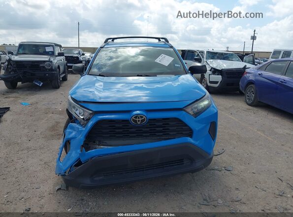 2T3F1RFV0LC136953 2020 TOYOTA RAV4 Blue Սարքավորումների վահանակի տեսք