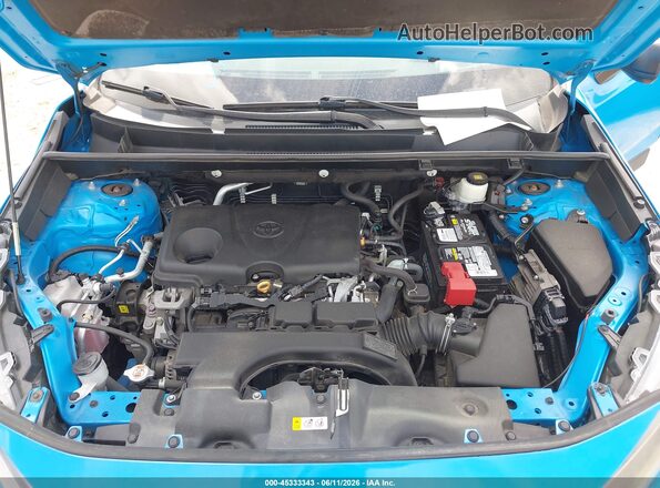 2T3F1RFV0LC136953 2020 TOYOTA RAV4 Blue Հետևի տեսք