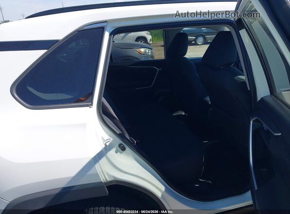 2T3F1RFV0MC233698 2021 TOYOTA RAV4 White Vista de la etiqueta del VIN