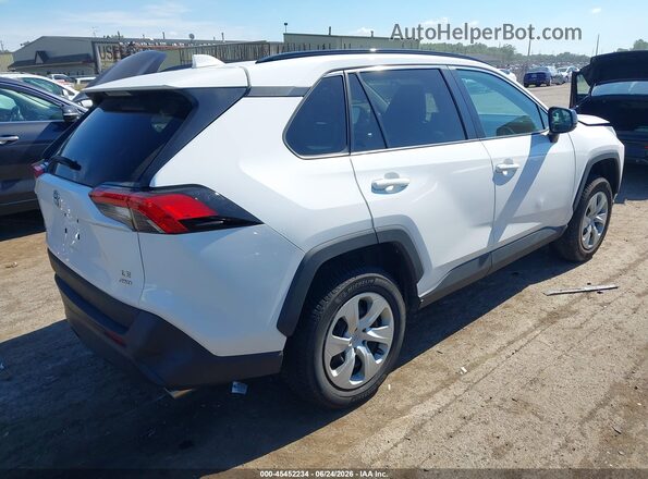 2T3F1RFV0MC233698 2021 TOYOTA RAV4 White Trasero derecho