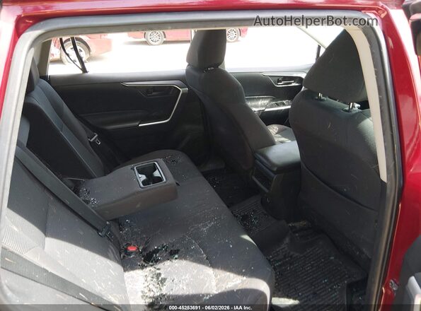 2T3F1RFV0MW171265 2021 TOYOTA RAV4 Темно-бордовый 