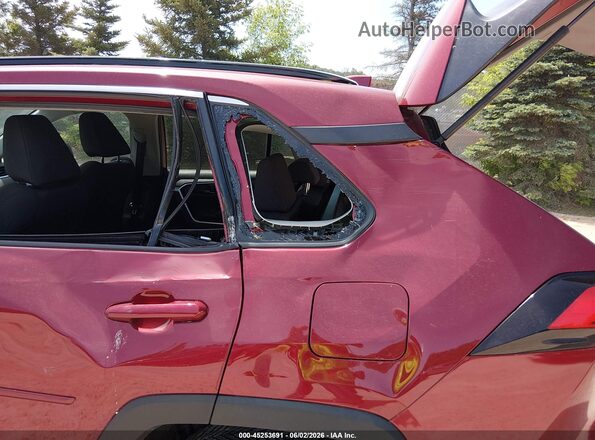 2T3F1RFV0MW171265 2021 TOYOTA RAV4 Темно-бордовый 