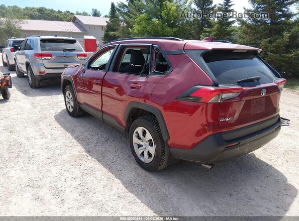 2T3F1RFV0MW171265 2021 TOYOTA RAV4 Темно-бордовый 