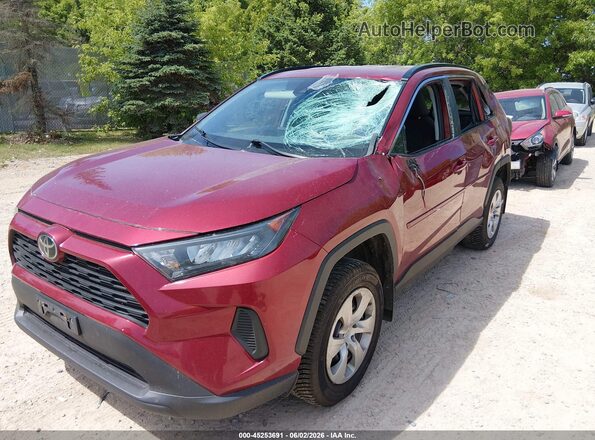 2T3F1RFV0MW171265 2021 TOYOTA RAV4 Темно-бордовый 
