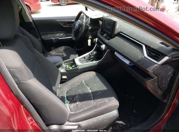 2T3F1RFV0MW171265 2021 TOYOTA RAV4 Темно-бордовый 