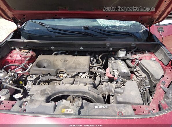 2T3F1RFV0MW171265 2021 TOYOTA RAV4 Темно-бордовый 