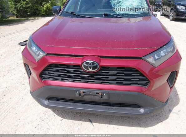 2T3F1RFV0MW171265 2021 TOYOTA RAV4 Темно-бордовый 