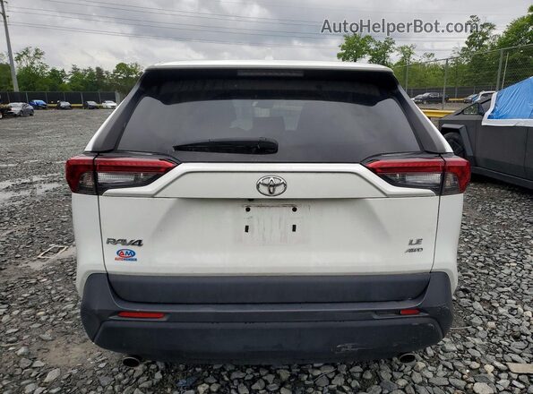 2T3F1RFV0NW276860 2022 TOYOTA RAV4 White Vista trasera