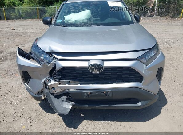 2T3F1RFV1MC252535 2021 TOYOTA RAV4 Silver Instrument cluster view