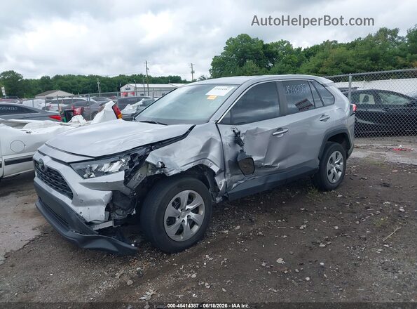2T3F1RFV1NW254477 2022 TOYOTA RAV4 Silver Przód lewy