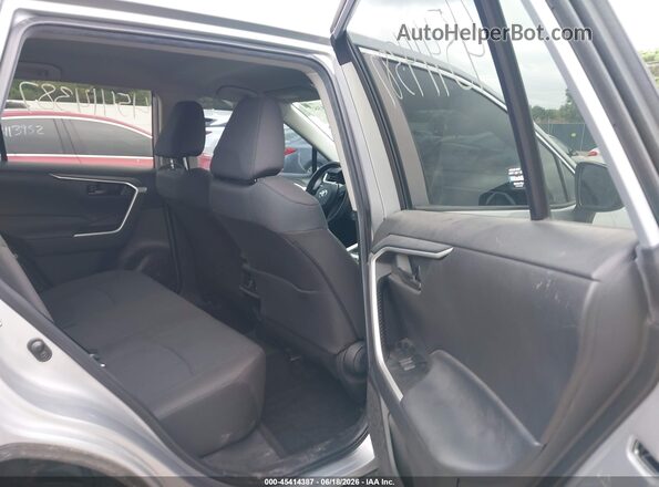 2T3F1RFV1NW254477 2022 TOYOTA RAV4 Silver Widok naklejki z numerem VIN