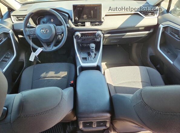 2T3F1RFV1SC581054 2025 TOYOTA RAV4 Black Առջևի վահանակի տեսք
