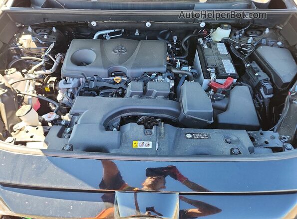 2T3F1RFV1SC581054 2025 TOYOTA RAV4 Black Շարժիչի բաժամունքի տեսք