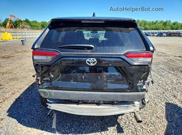 2T3F1RFV1SC581054 2025 TOYOTA RAV4 Black Հետևի տեսք