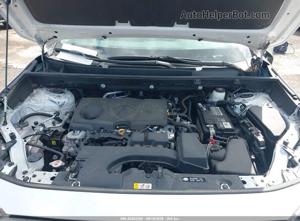2T3F1RFV1SW496228 2025 TOYOTA RAV4 White Widok z tyłu