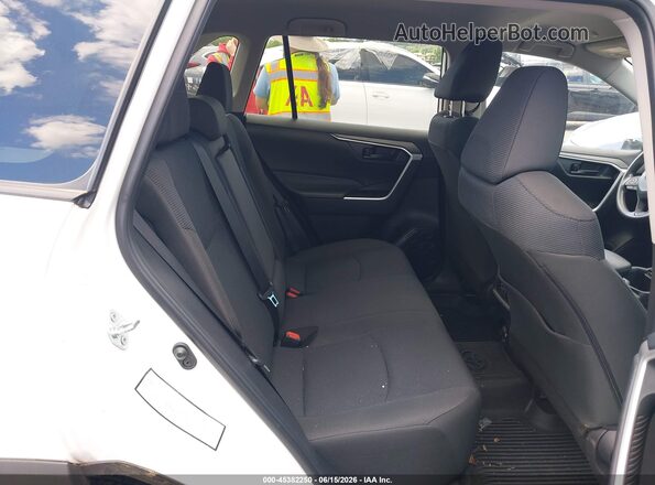 2T3F1RFV1SW496228 2025 TOYOTA RAV4 White Widok naklejki z numerem VIN