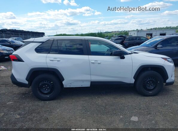 2T3F1RFV1SW496228 2025 TOYOTA RAV4 White Widok wnętrza z tyłu