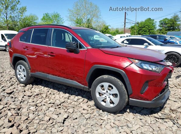 2T3F1RFV2KC025495 2019 TOYOTA RAV4 Red 