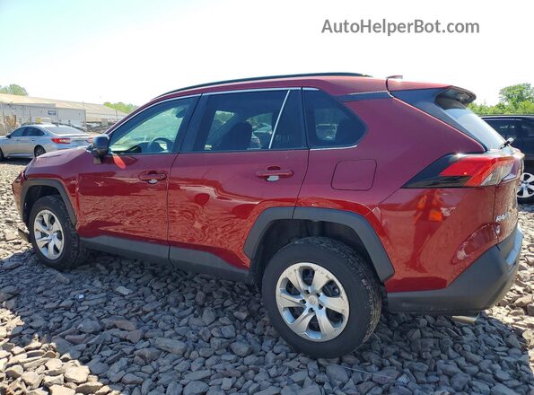2T3F1RFV2KC025495 2019 TOYOTA RAV4 Red 
