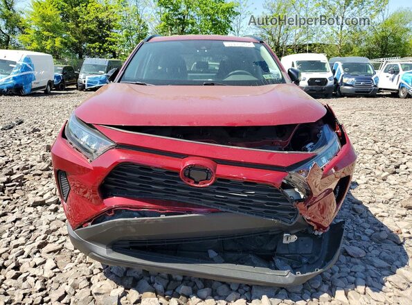 2T3F1RFV2KC025495 2019 TOYOTA RAV4 Red 