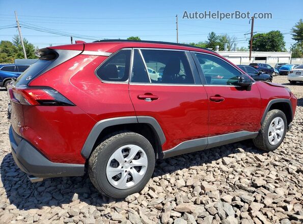 2T3F1RFV2KC025495 2019 TOYOTA RAV4 Red 