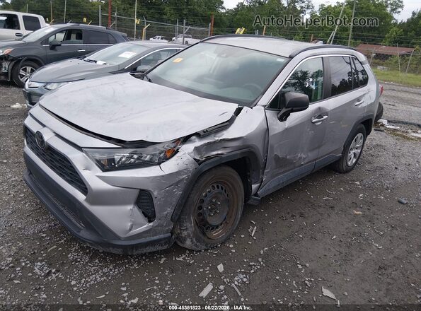 2T3F1RFV2LC083351 2020 TOYOTA RAV4 Gray Vista tres cuartos delantera izquierda