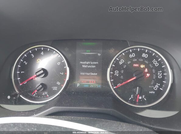 2T3F1RFV2MW225133 2021 TOYOTA RAV4 White Vista de los asientos traseros