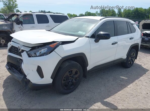 2T3F1RFV2MW225133 2021 TOYOTA RAV4 White Vista tres cuartos delantera izquierda