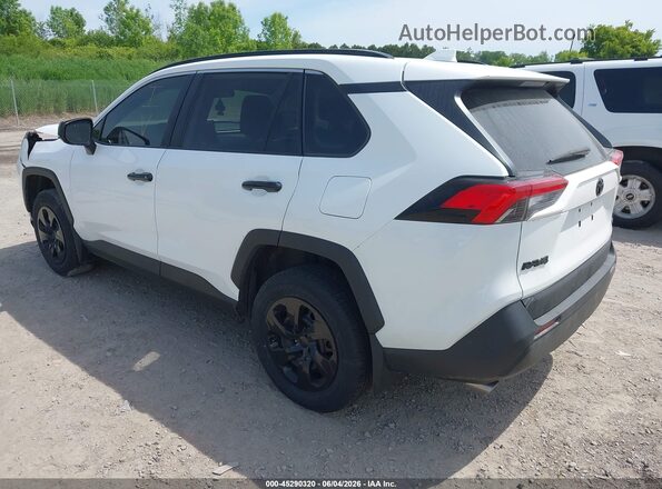 2T3F1RFV2MW225133 2021 TOYOTA RAV4 White Trasero izquierdo