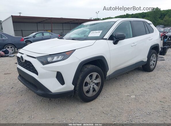 2T3F1RFV2NC264405 2022 TOYOTA RAV4 White Առջևի ձախ երեք քառորդ տեսարան