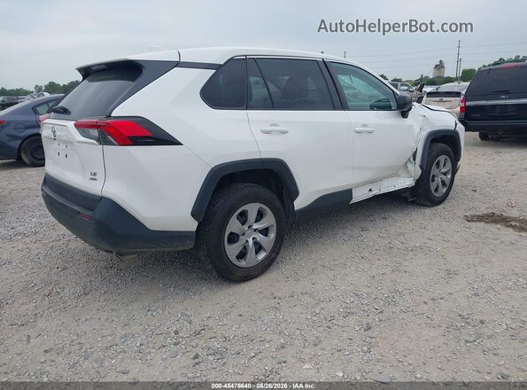 2T3F1RFV2NC264405 2022 TOYOTA RAV4 White Հետևի աջ